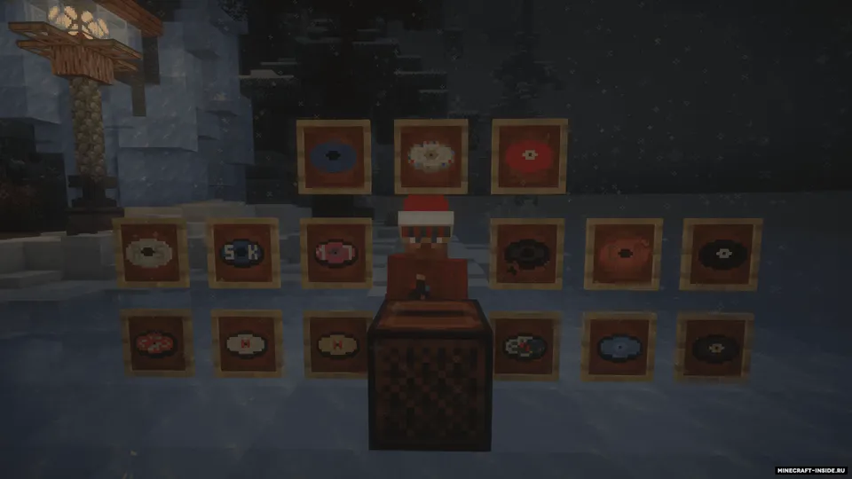 Yangi yil Mineavalon resurspaki — Minecraft resurs pak, rasm 7