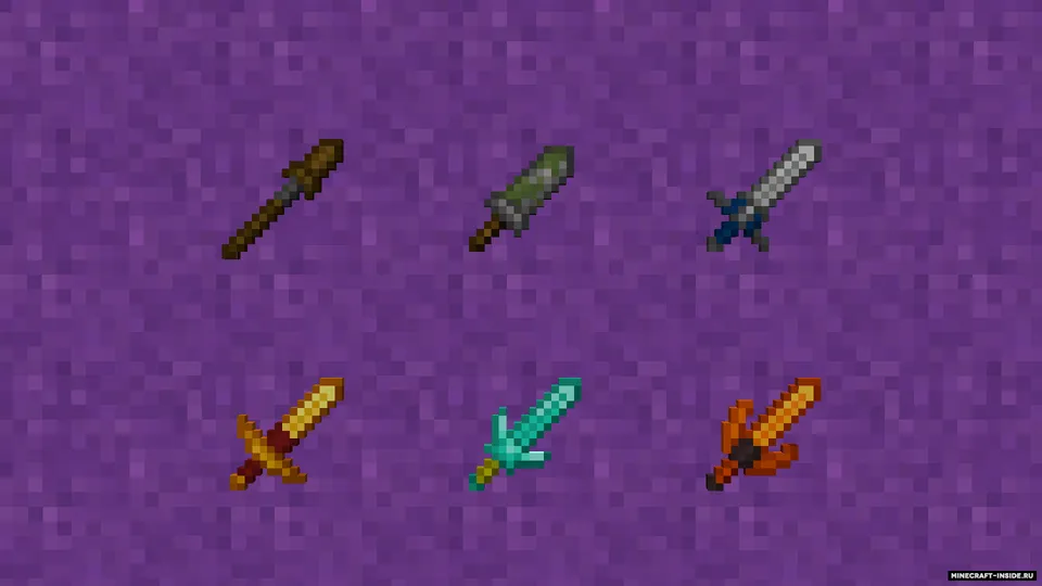 Alternative Swords — Minecraft resurs pak, rasm 2