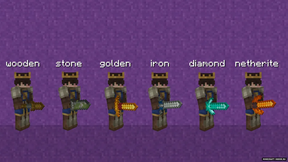 Alternative Swords — Minecraft resurs pak, rasm 3
