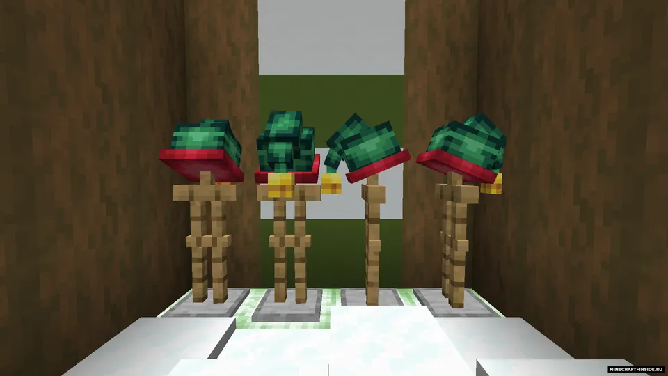 Santa Hats by Tem4chik — Minecraft resurs pak, rasm 3