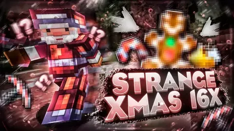 Strange Xmas 16x