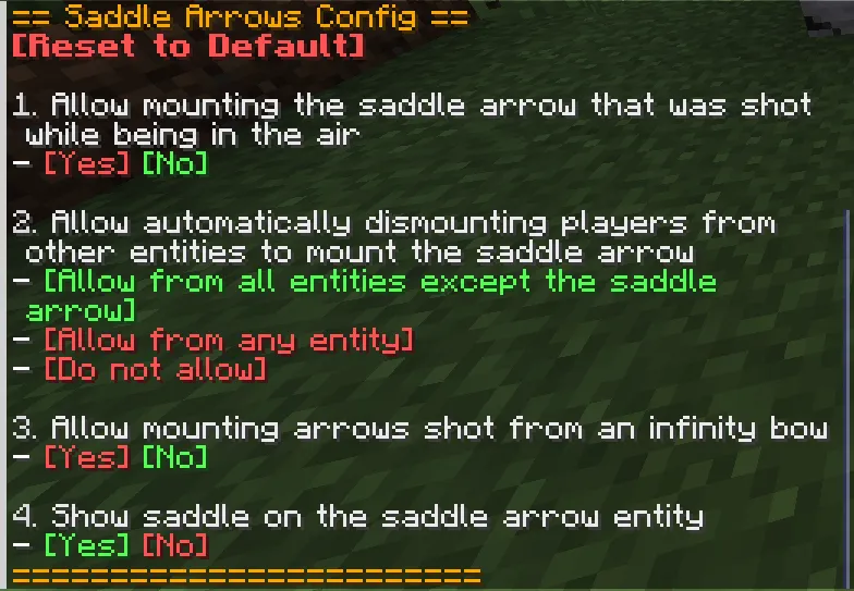 Saddle Arrows — Minecraft mod, rasm 3