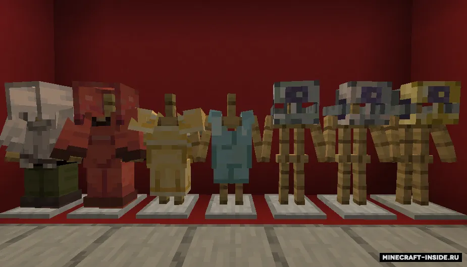 The Thirteen Flames: Clothes guilds — Minecraft resurs pak, rasm 3