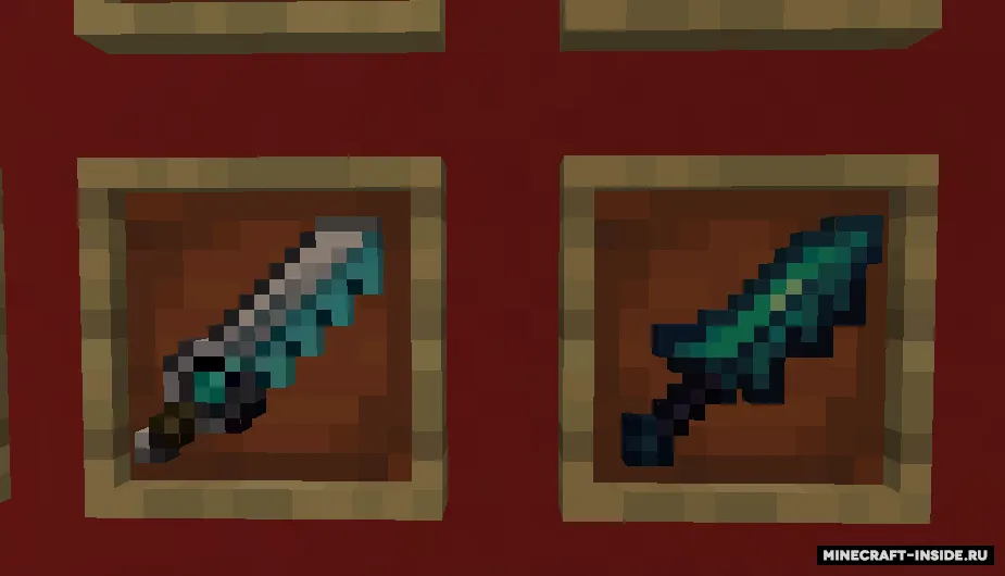 The Thirteen Flames: Weapons — Minecraft resurs pak, rasm 2