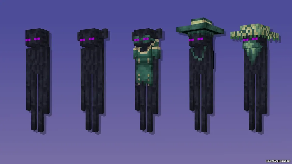 Better Endermen — Minecraft resurs pak, rasm 3
