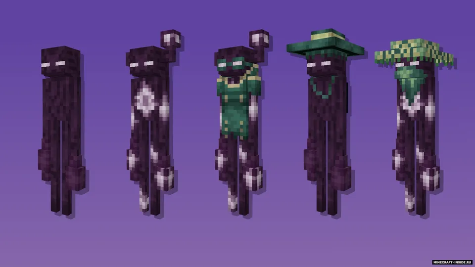 Better Endermen — Minecraft resurs pak, rasm 4