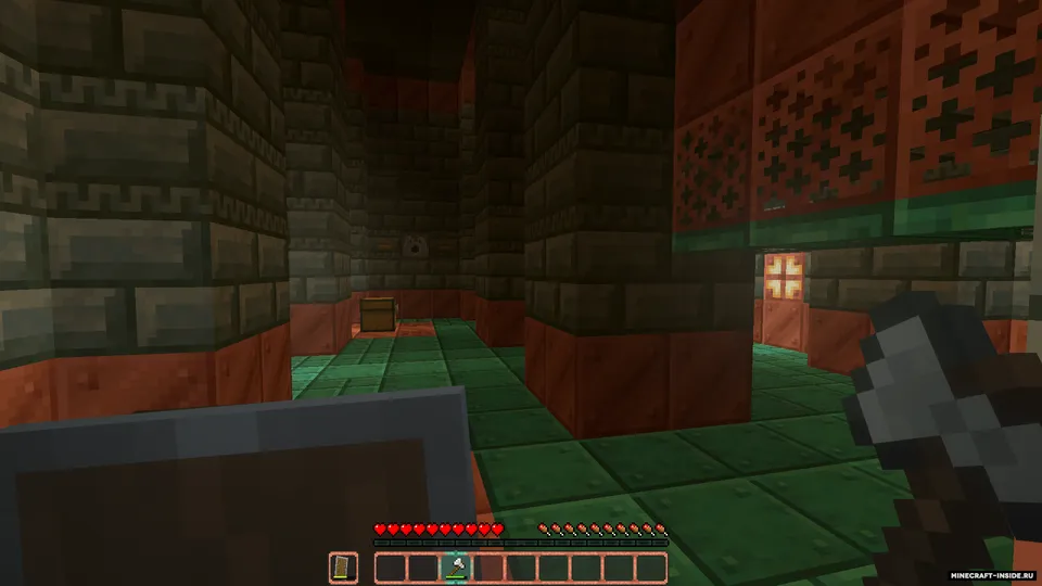 Copper Hotbar — Minecraft resurs pak, rasm 2