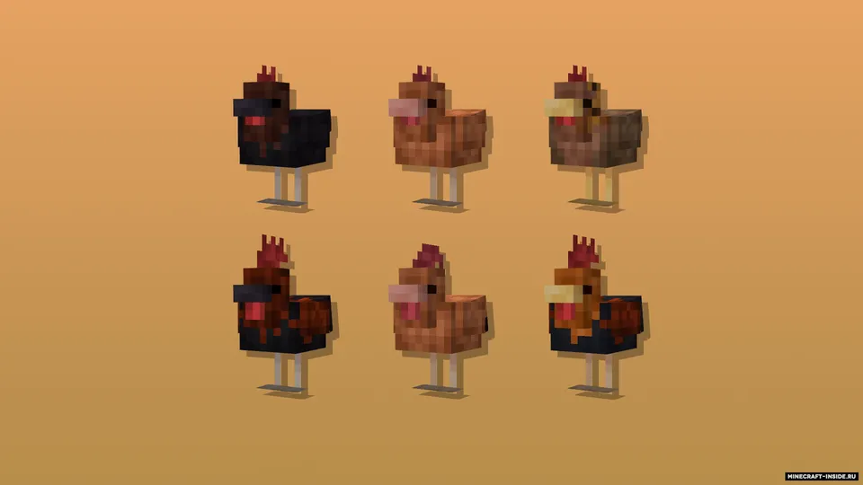Cluckier Chickens — Minecraft resurs pak, rasm 5