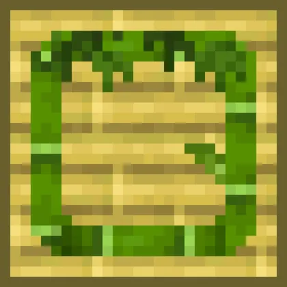 Bamboo Hotbar — Minecraft resurs pak, rasm 1