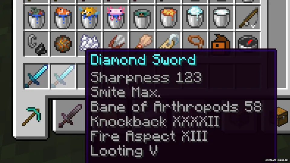 More Enchantment Levels — Minecraft resurs pak, rasm 3
