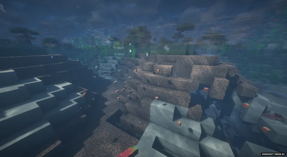 Chunks Food Replacer — Minecraft resurs pak, rasm 3