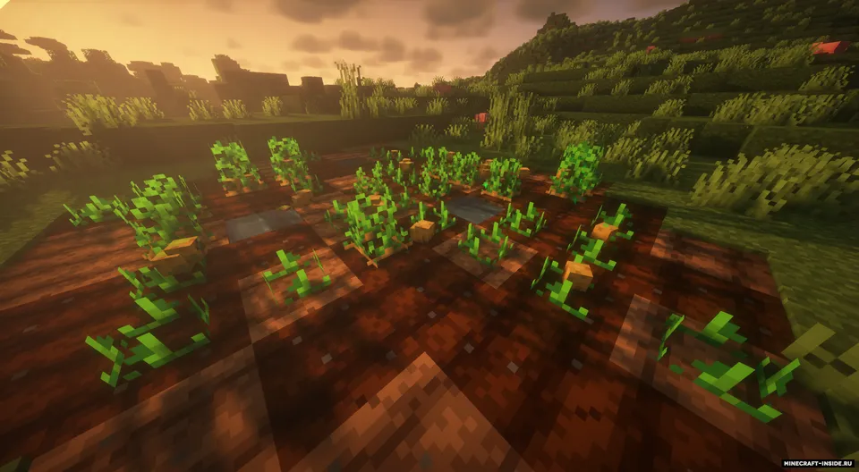 Chunks Food Replacer — Minecraft resurs pak, rasm 4