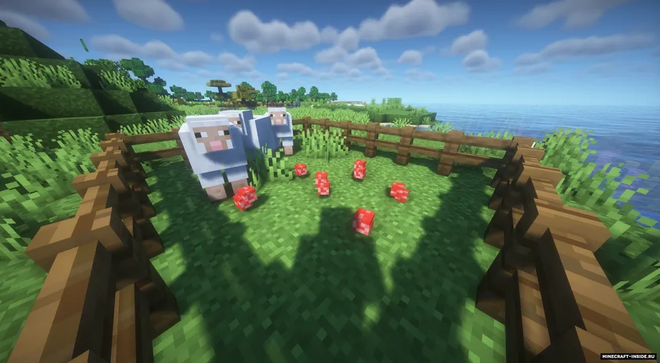 Chunks Food Replacer — Minecraft resurs pak, rasm 6