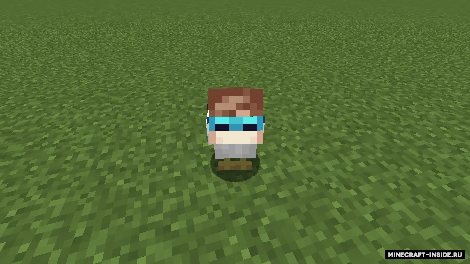 Personajlar boshli tovuqlar — Minecraft resurs pak, rasm 3