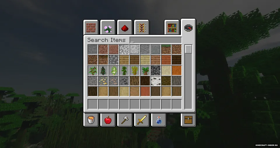 Inventory Flat Pack — Minecraft resurs pak, rasm 2