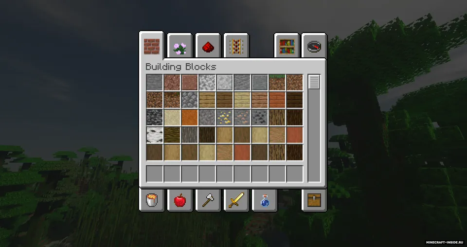 Inventory Flat Pack — Minecraft resurs pak, rasm 5