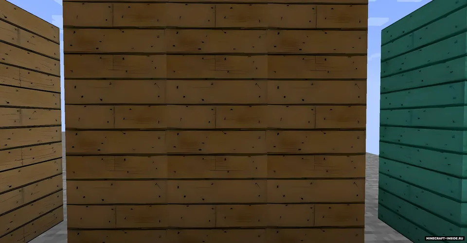 HD Planks — Minecraft resurs pak, rasm 2