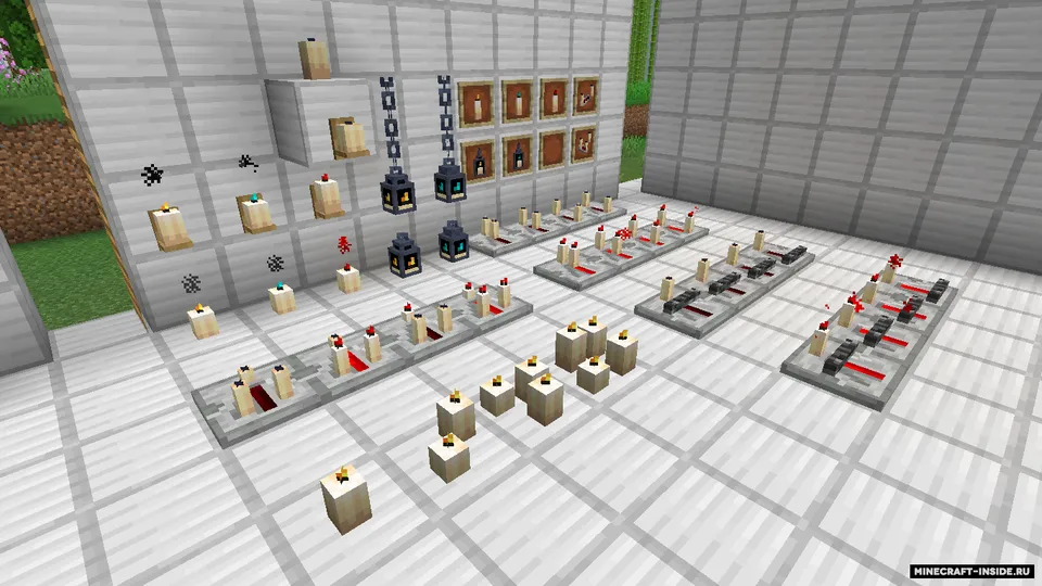 Candles — Minecraft resurs pak, rasm 2