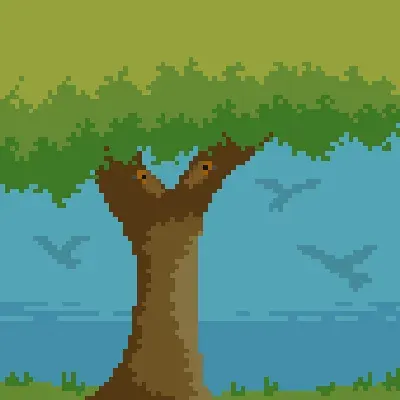 Some parrots and birds