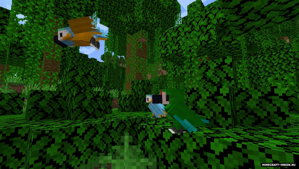 Some parrots and birds — Minecraft resurs pak, rasm 3