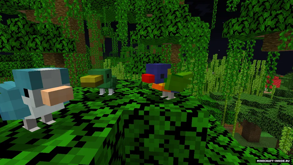 Some parrots and birds — Minecraft resurs pak, rasm 4