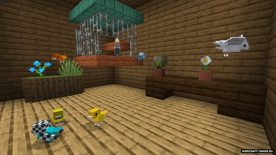 Some parrots and birds — Minecraft resurs pak, rasm 8