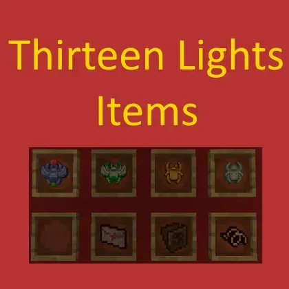 The Thirteen Flames: Items