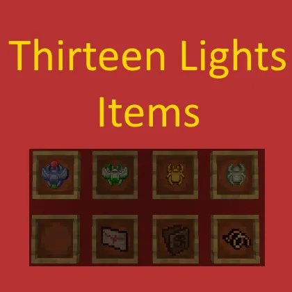 The Thirteen Flames: Items — Minecraft resurs pak, rasm 1