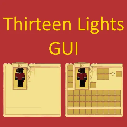 The Thirteen Flames: GUI — Minecraft resurs pak, rasm 1
