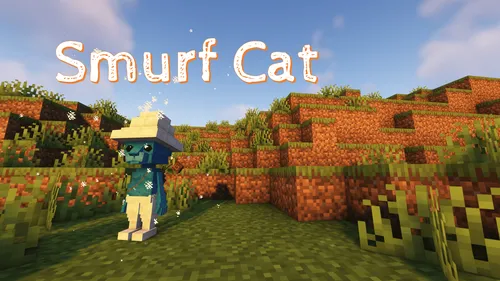 Smurf Cat — Minecraft resurs pak, rasm 1