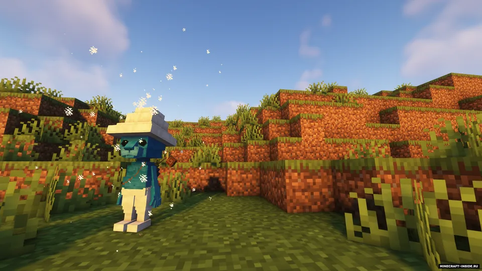 Smurf Cat — Minecraft resurs pak, rasm 4