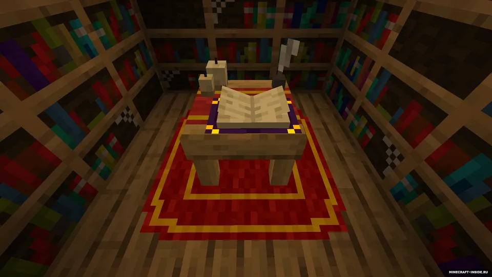 Enchanting Table Remastered — Minecraft resurs pak, rasm 2
