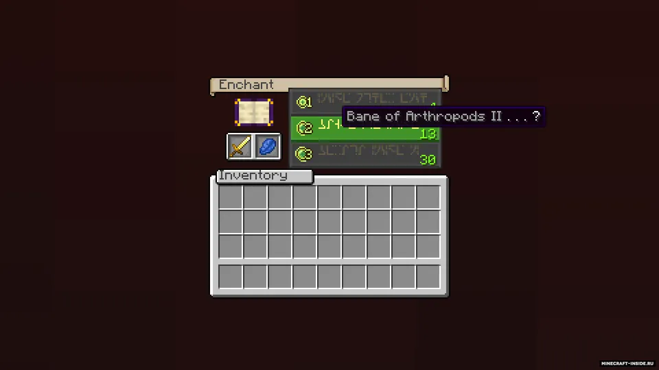 Enchanting Table Remastered — Minecraft resurs pak, rasm 3