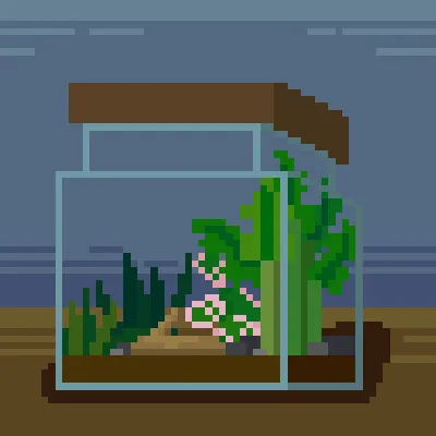 Terrarium (cristaraptor) — Minecraft resurs pak, rasm 1