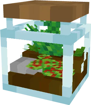 Terrarium (cristaraptor) — Minecraft resurs pak, rasm 3