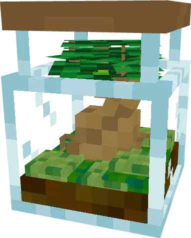 Terrarium (cristaraptor) — Minecraft resurs pak, rasm 7