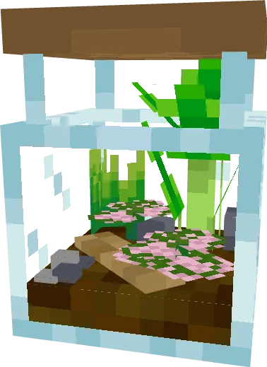 Terrarium (cristaraptor) — Minecraft resurs pak, rasm 8