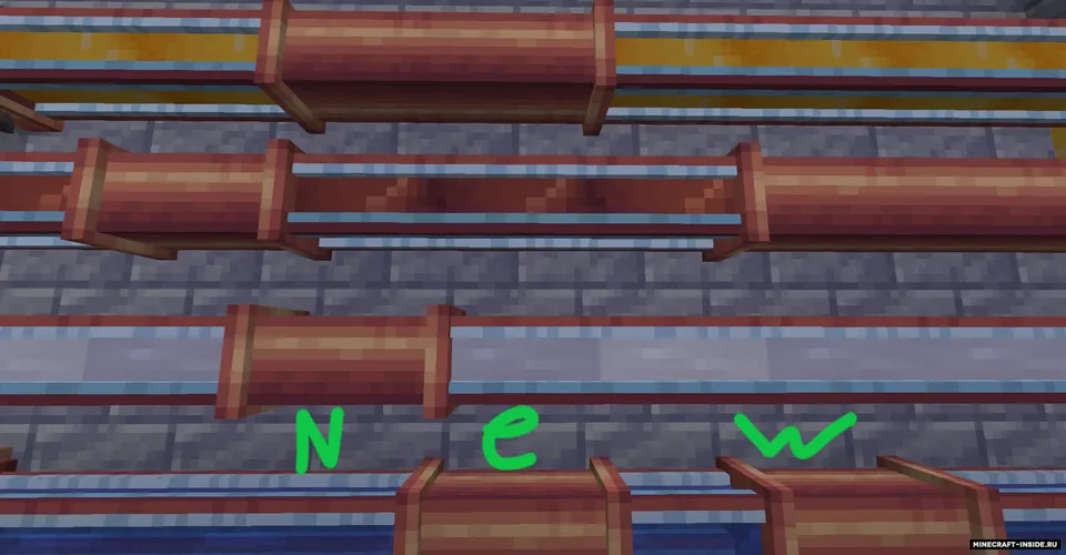 Create new pipe — Minecraft resurs pak, rasm 4