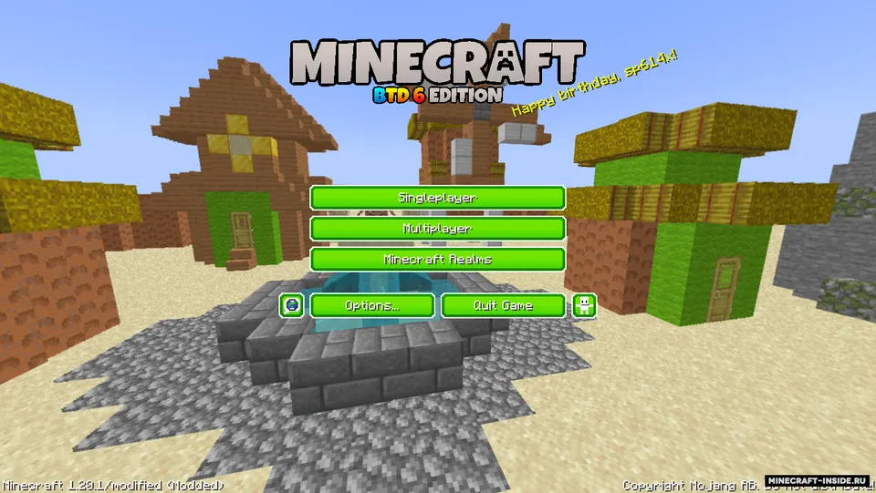 BTD6 Edition — Minecraft resurs pak, rasm 4