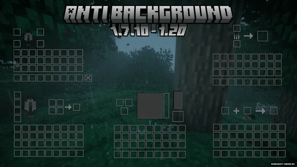 Anti Background — Minecraft resurs pak, rasm 2