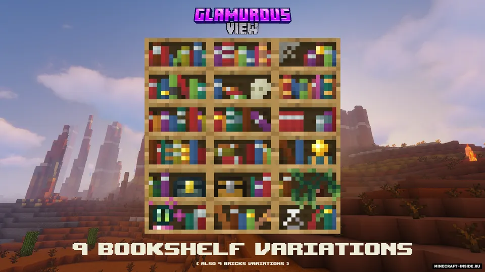 Glamurous View — Minecraft resurs pak, rasm 4
