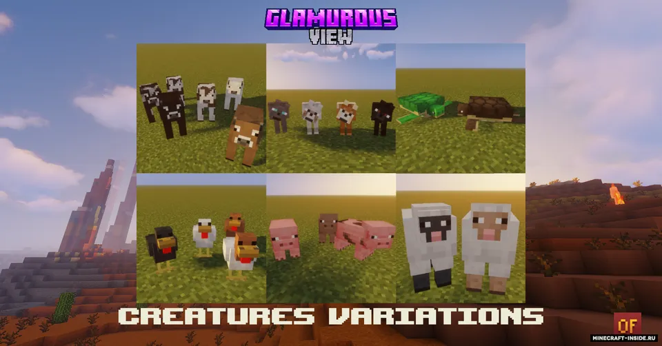 Glamurous View — Minecraft resurs pak, rasm 8