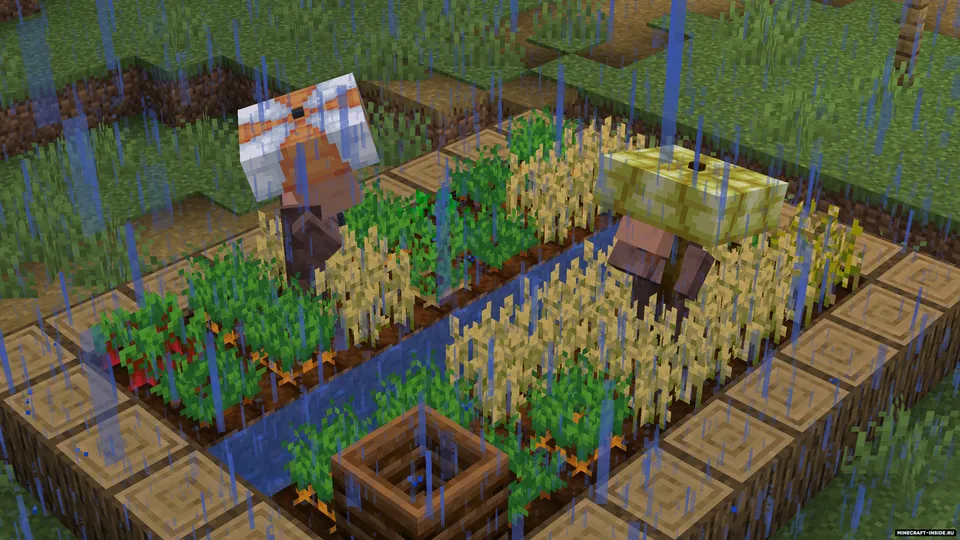 Umbrella Villagers — Minecraft resurs pak, rasm 3