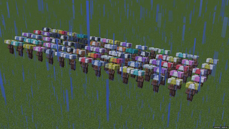 Umbrella Villagers — Minecraft resurs pak, rasm 4
