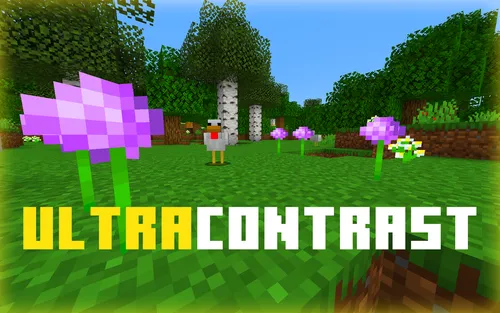 UltraContrast — Minecraft resurs pak, rasm 1