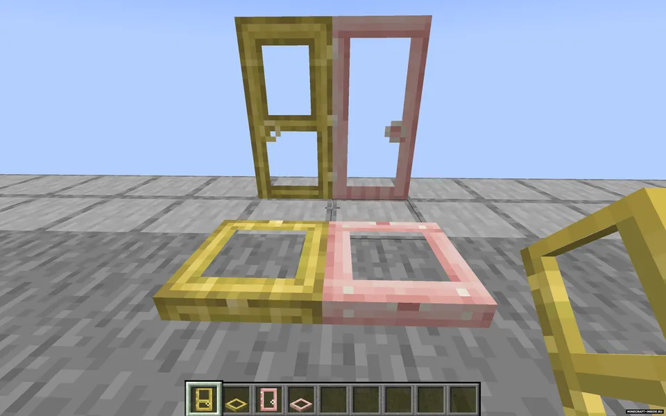 See Through Doors — Minecraft resurs pak, rasm 3