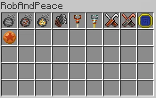 Rob&Peace — Minecraft mod, rasm 2