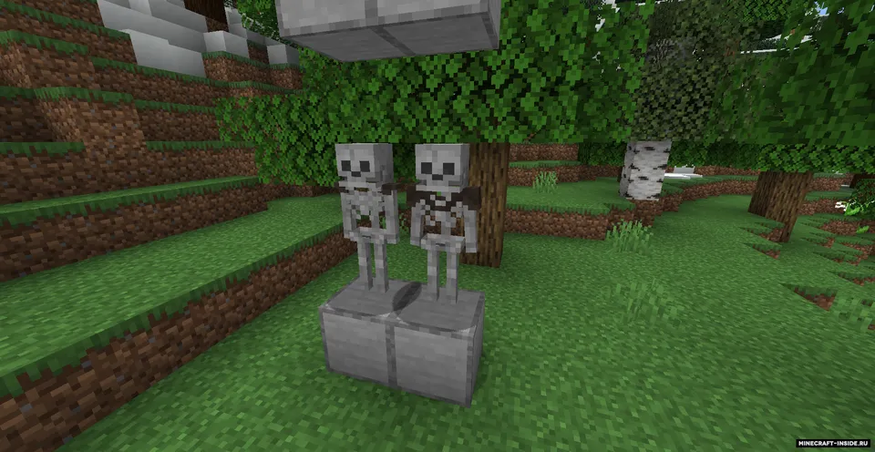 AL's Skeletons Revamped — Minecraft resurs pak, rasm 2