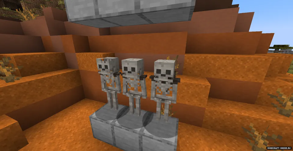AL's Skeletons Revamped — Minecraft resurs pak, rasm 3