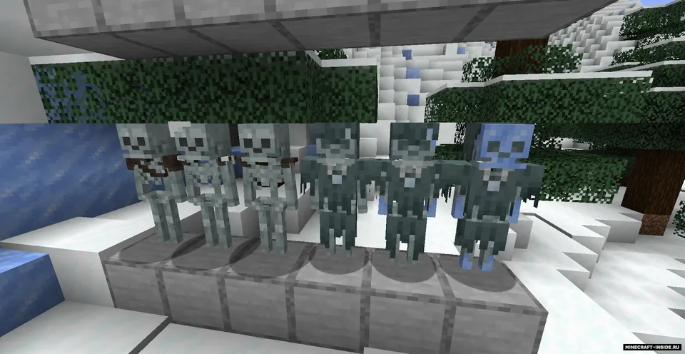 AL's Skeletons Revamped — Minecraft resurs pak, rasm 4